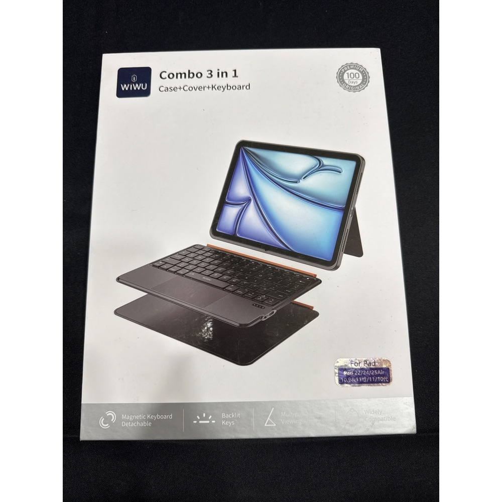 WiWU Combo 3-in-1 Keyboard Case Cover for iPad 11" MK-005